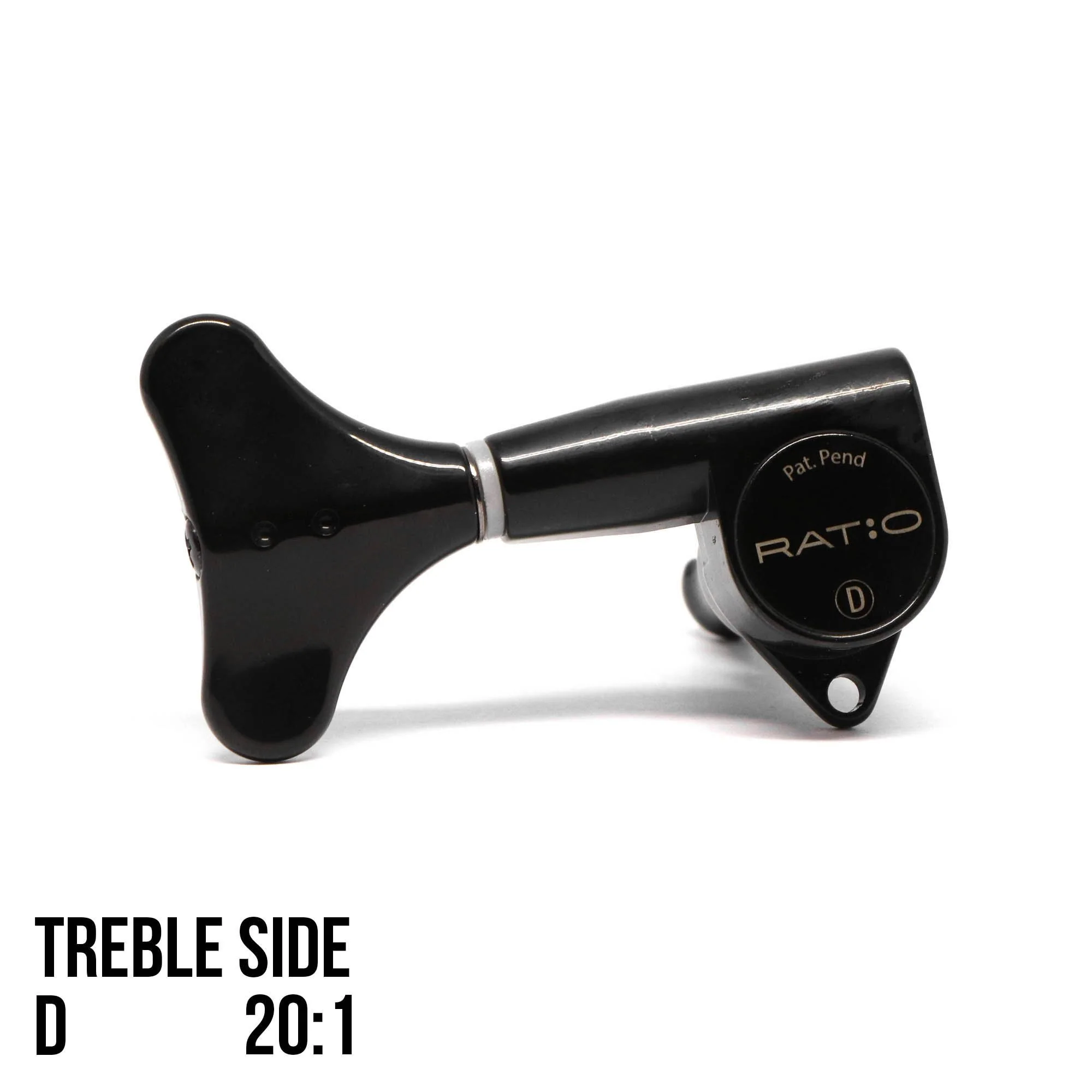 Graphtech Single Ratio Tuner for Bass Modern Style Machine Head - Black - Image 18