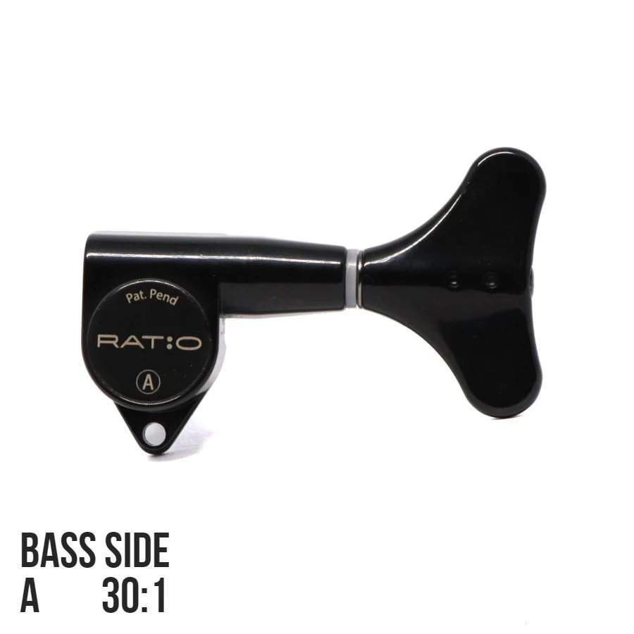 Graphtech Single Ratio Tuner for Bass Modern Style Machine Head - Black - Image 19