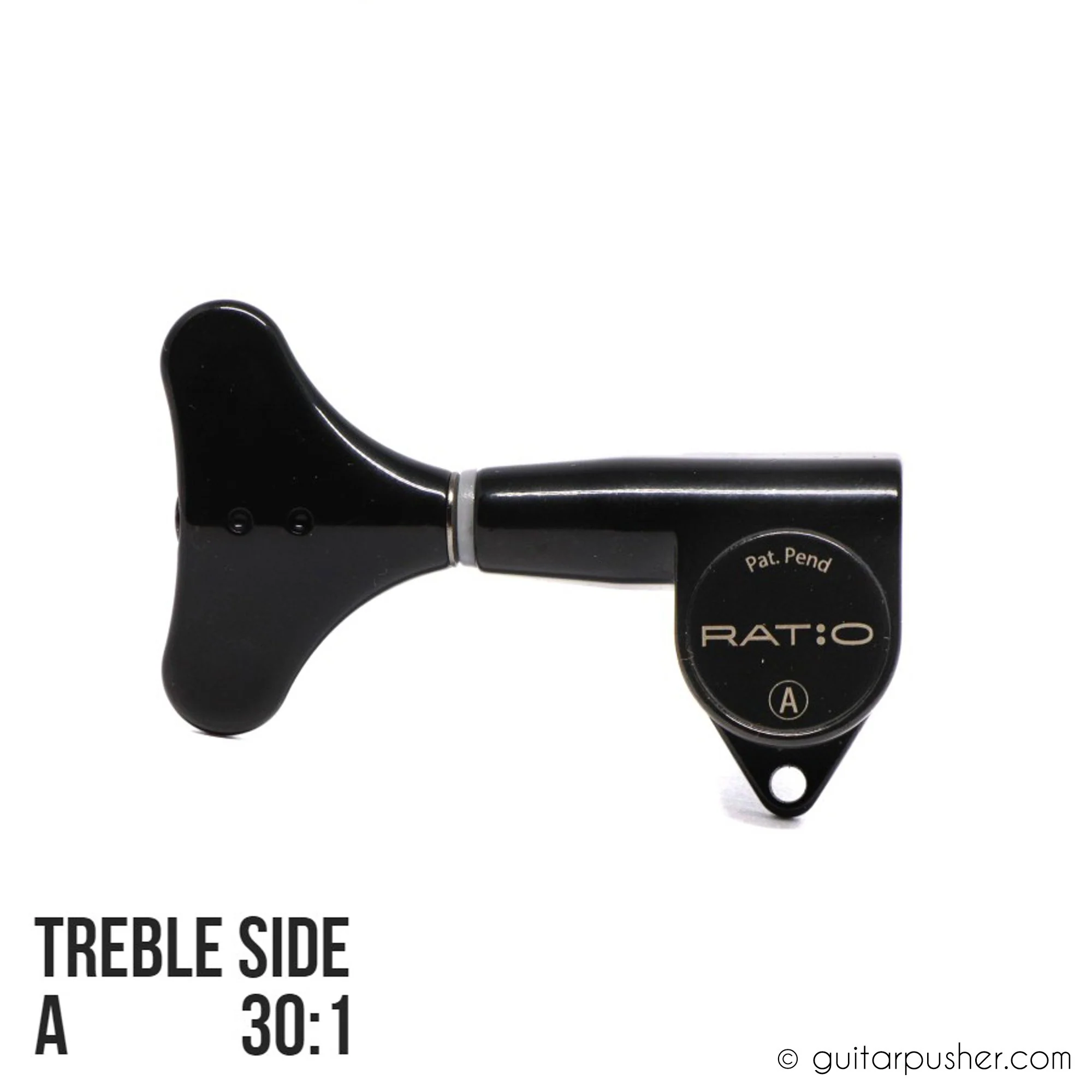 Graphtech Single Ratio Tuner for Bass Modern Style Machine Head - Black - Image 2