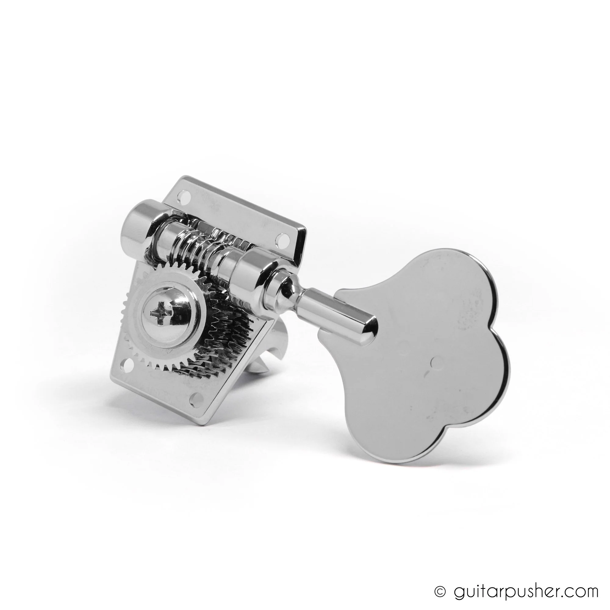 Graphtech Single Ratio Tuner for Bass Vintage Style - Chrome - Image 6