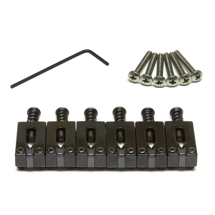 Graphtech String Saver Classics Strat & Tele Style 2 1/16 in. Black (6 Pcs) PG-8000-0B