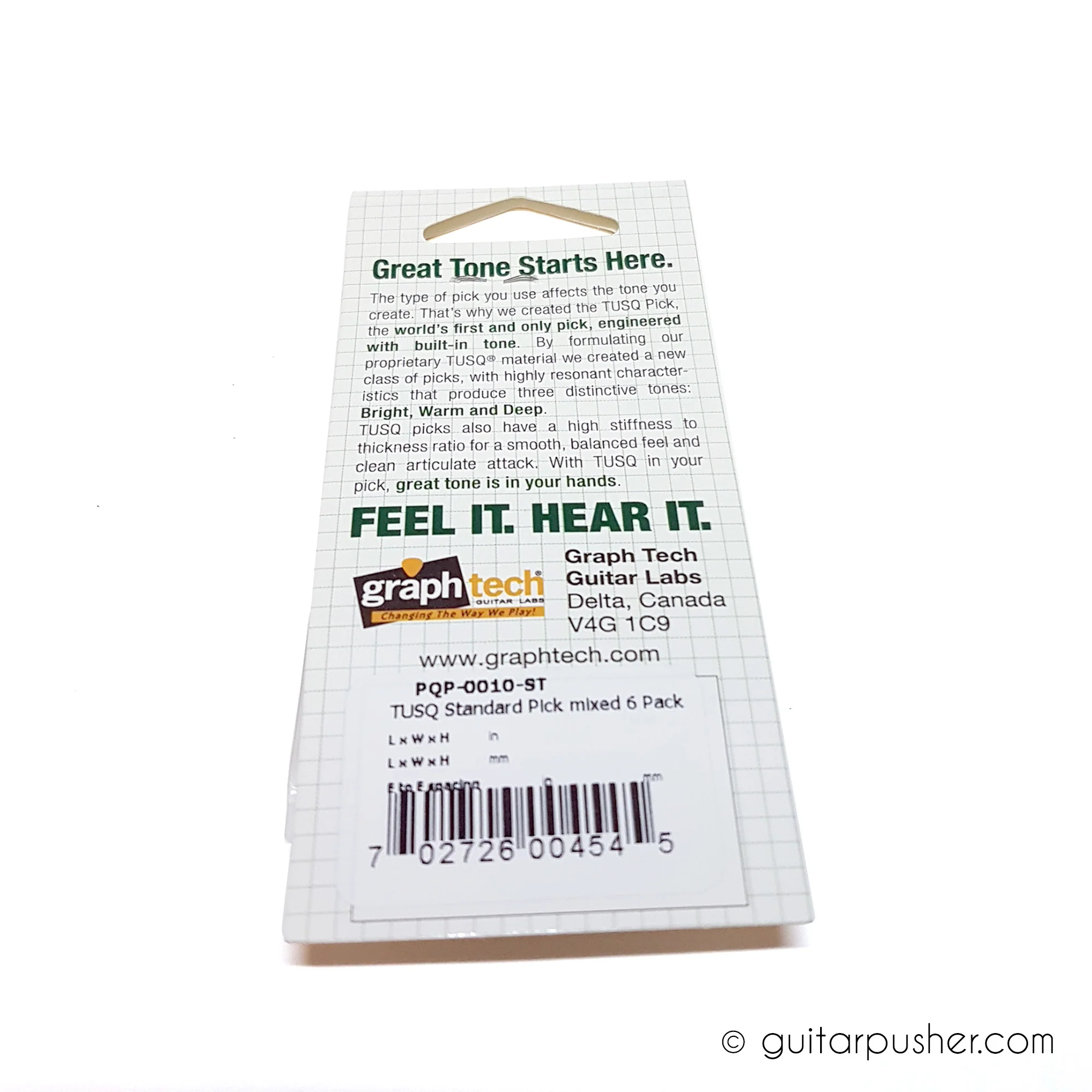 Graphtech TUSQ Assorted Pick 6 Pack PQP-0010-ST - Image 3