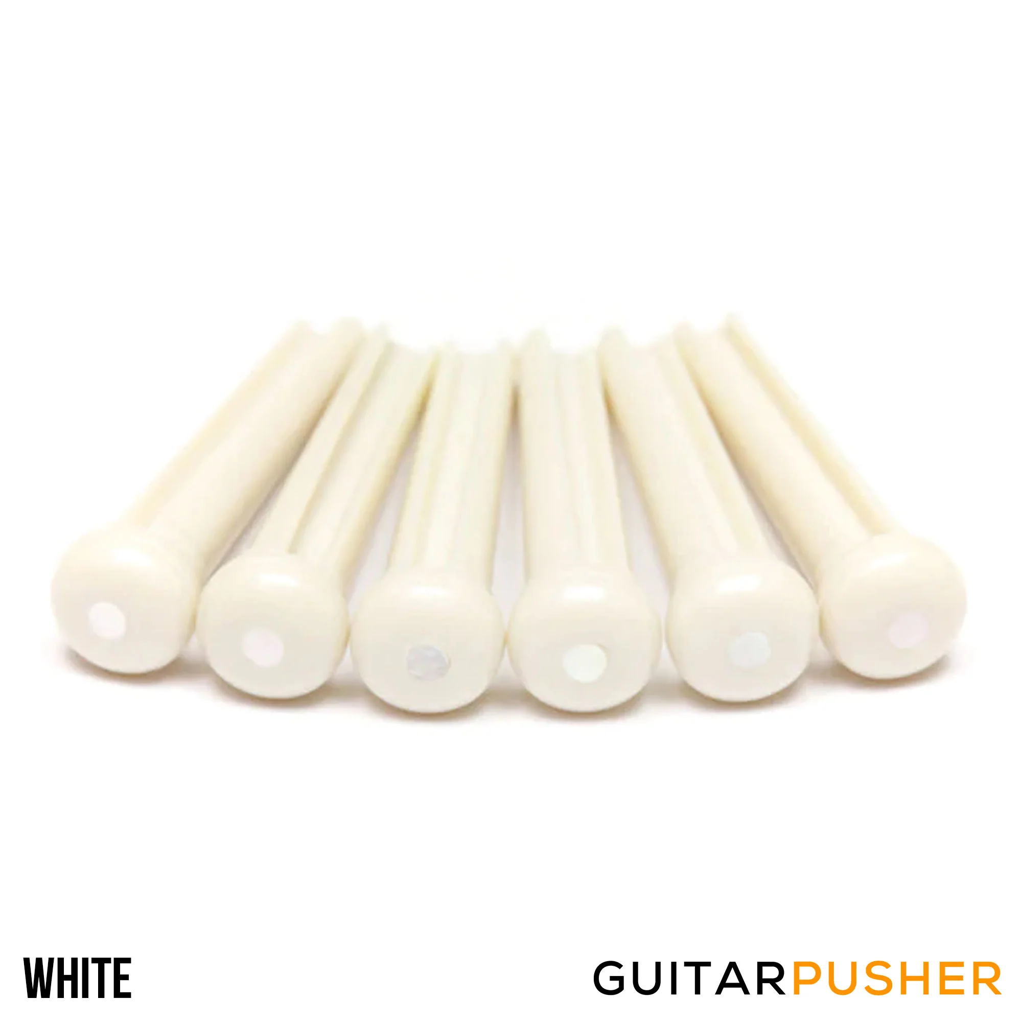Graphtech TUSQ Bridge Pins Martin Style 2mm / Mother-Of-Pearl Dot (6 Pcs)