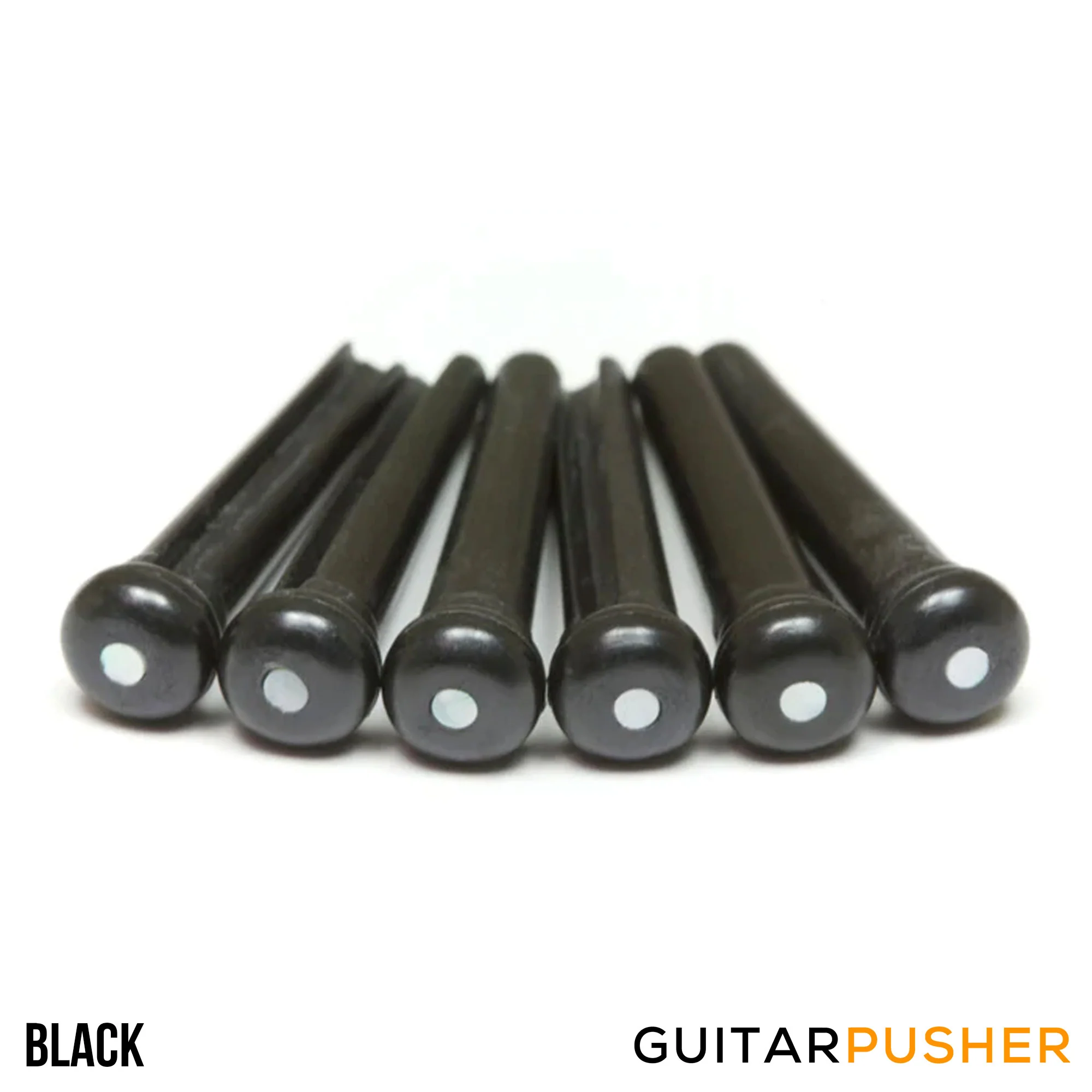 Graphtech TUSQ Bridge Pins Martin Style 2mm / Mother-Of-Pearl Dot (6 Pcs) - Image 4