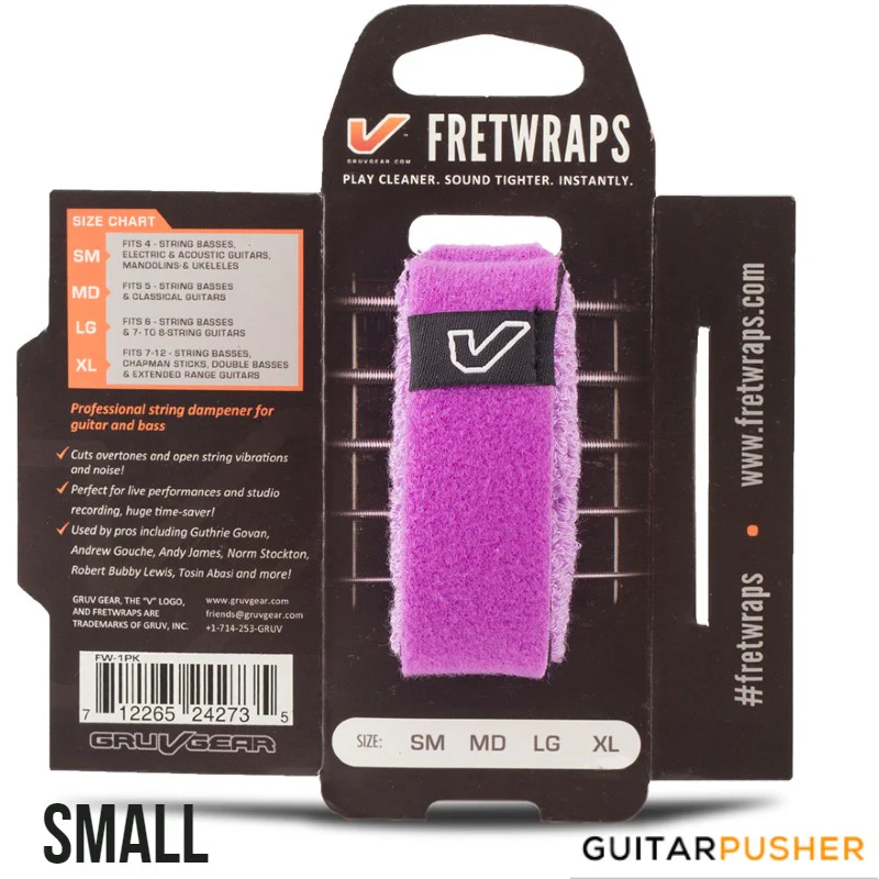 Gruv Gear FretWraps String Muters (1-Pack) HD 'Gem' Purple - Image 5