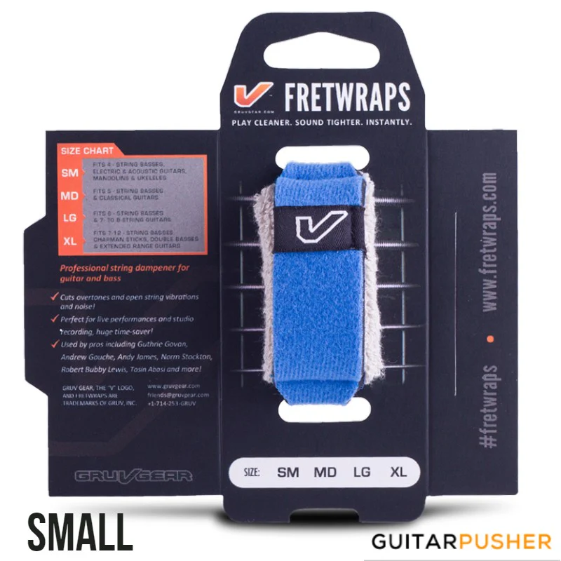 Gruv Gear FretWraps String Muters (1-Pack) HD 'Sky' Blue - Image 5