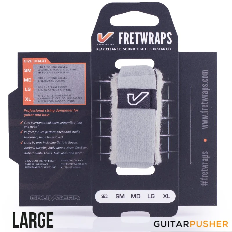 Gruv Gear FretWraps String Muters (1-Pack) HD 'Stone' White - Image 2