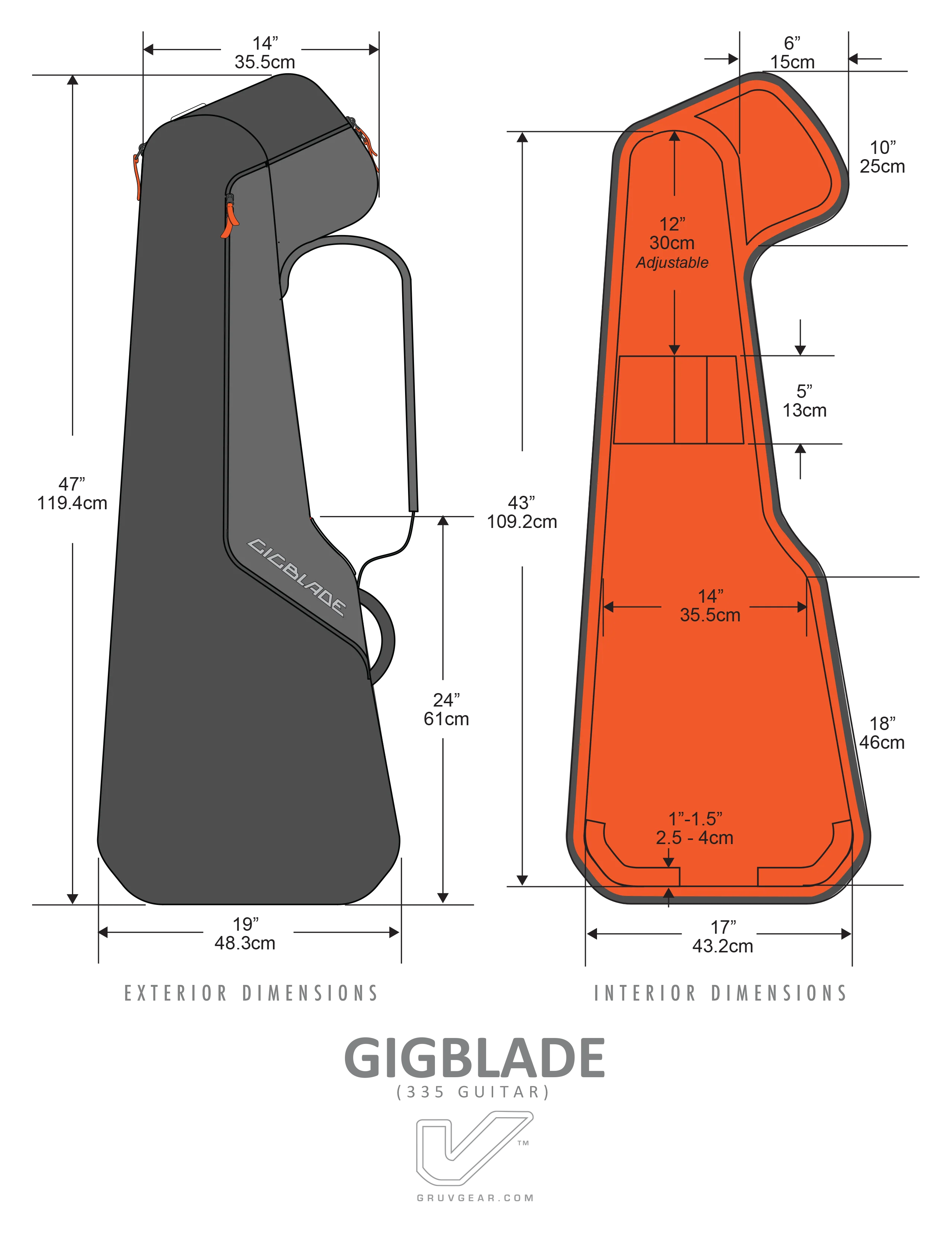 Gruv Gear GigBlade 2 for Electric Bass Guitar - Image 3