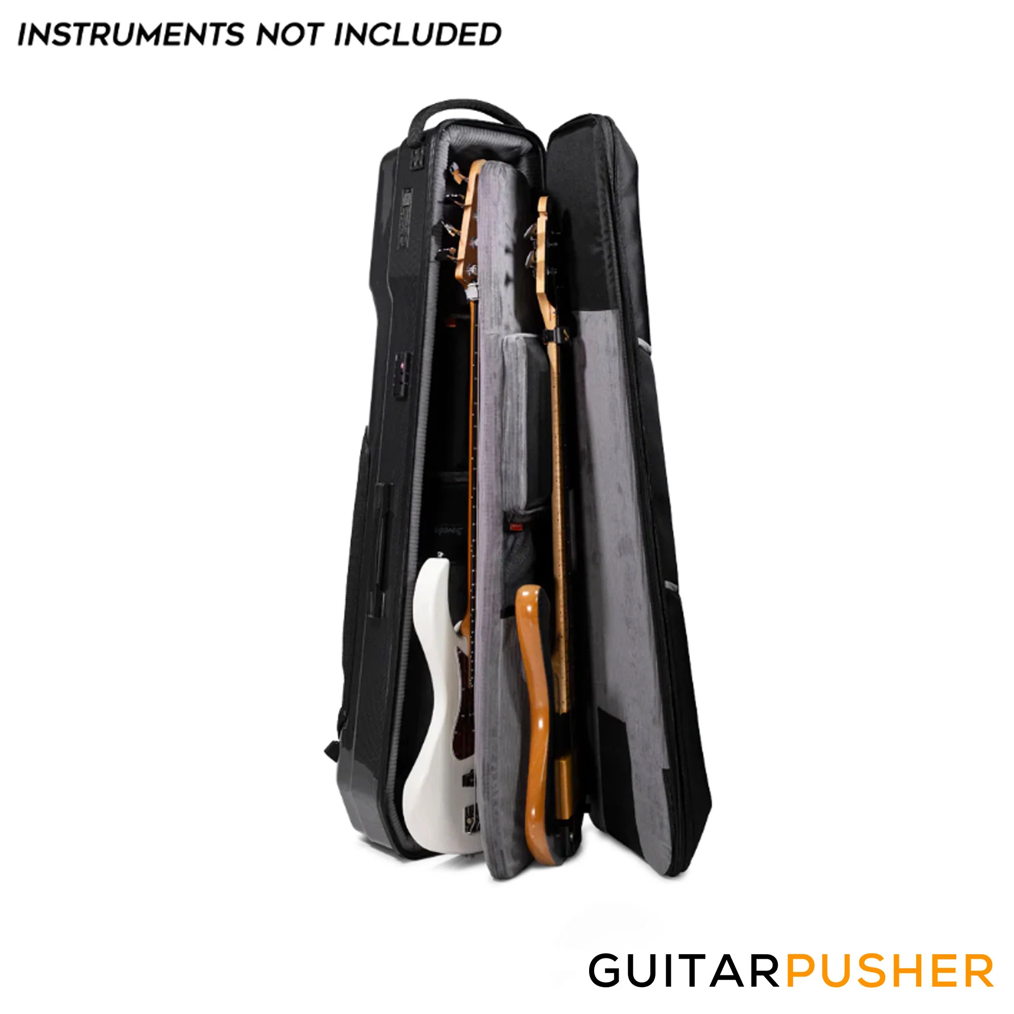 Gruv Gear Kapsule Duo for 2 Electric Bass Guitars (Black) - Image 2