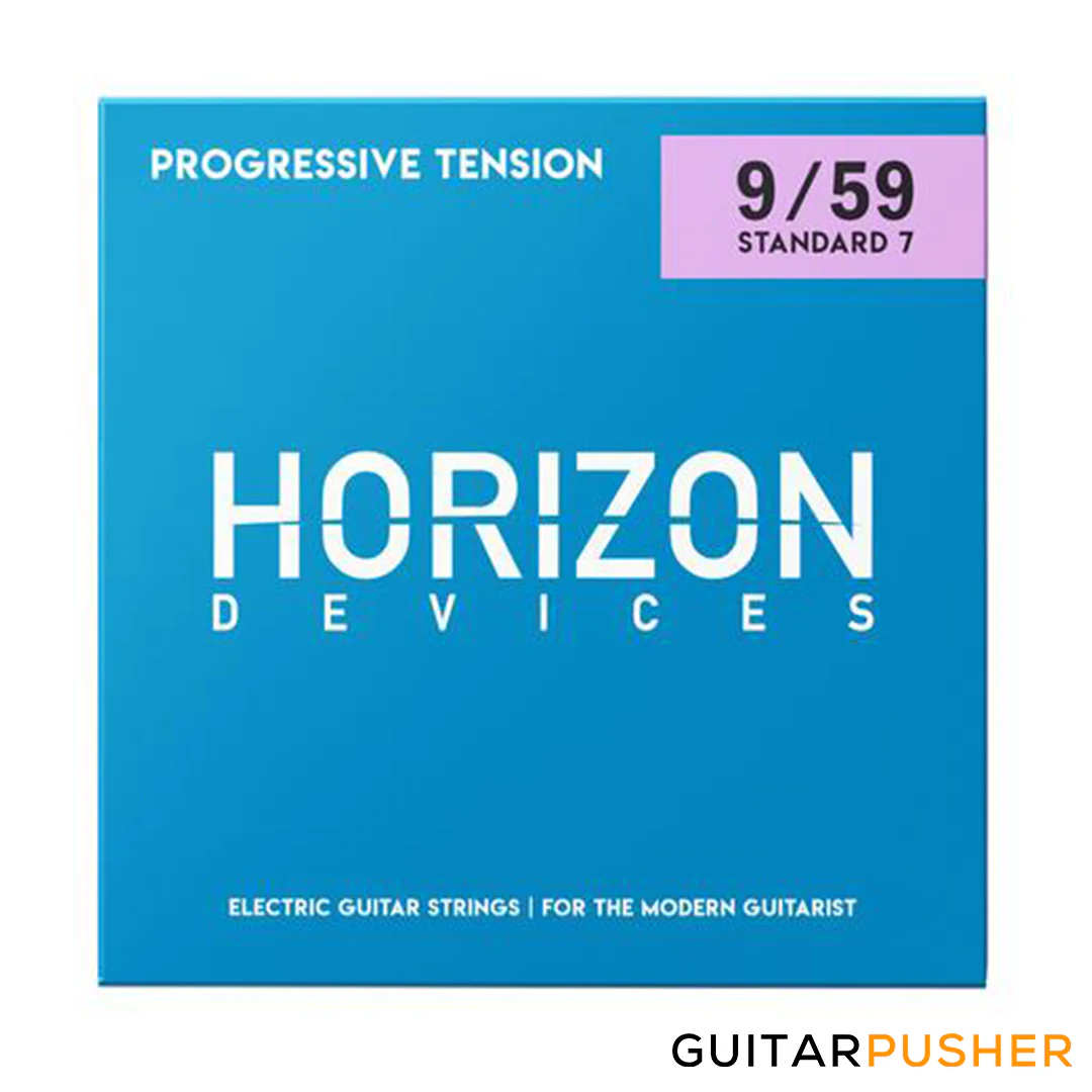 Horizon Devices Progressive Tension Standard 7 Electric Guitar Strings 9-59 (9 12 15 23 33 47 59)