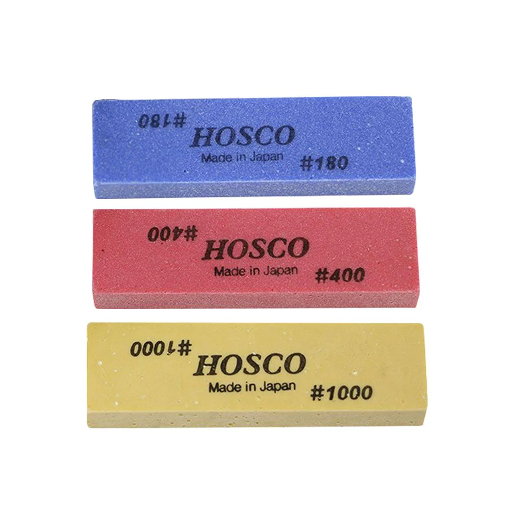 Hosco FPR-SET-3 Fret Polishing Rubber Package Set (FPR180, FPR400, & FPR1000)