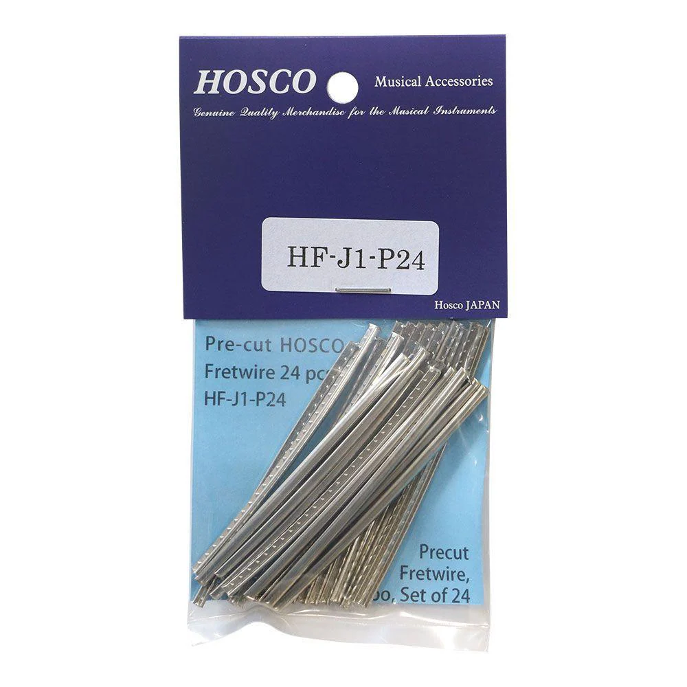 Hosco Precut Fretwire (24 pcs in 7cm lengths, 300mm radius)