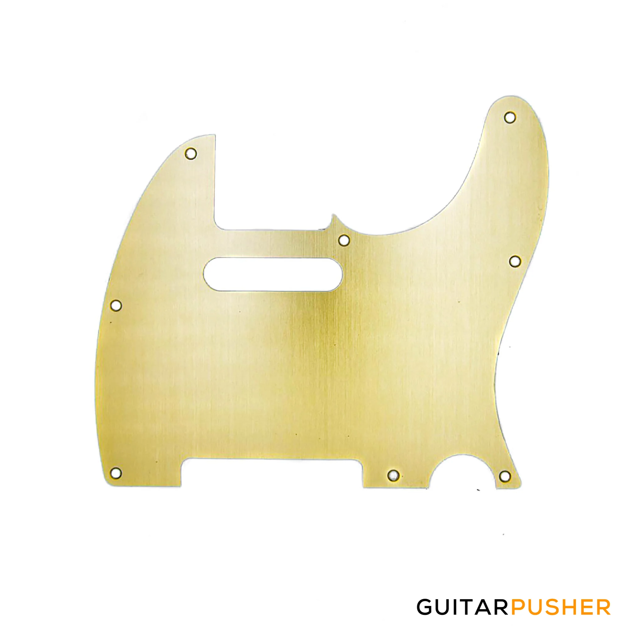 Hosco TC-AND-G Anodized Pickguard for Tele - Gold 1 Ply - Image 2