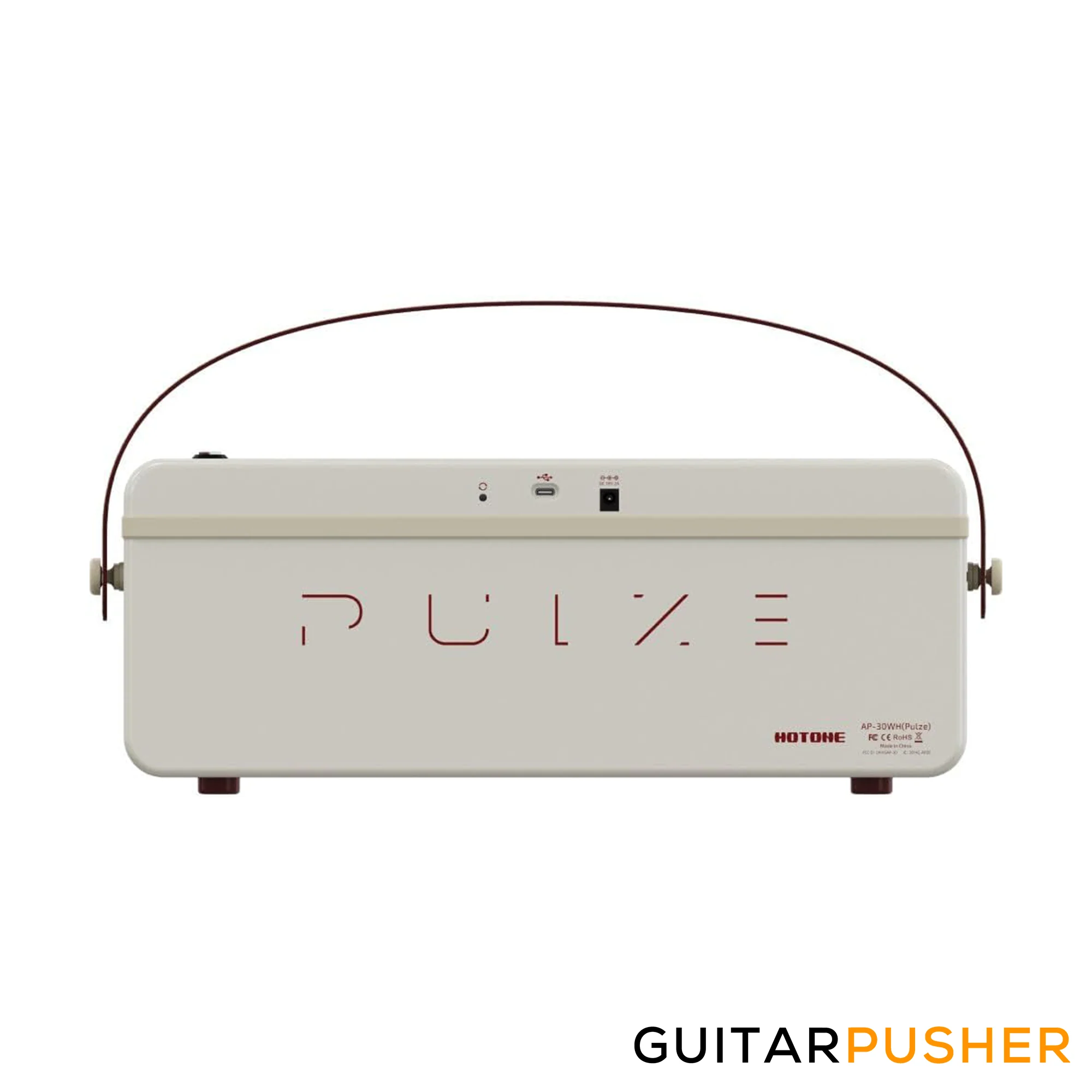Hotone AP-30WH Pulze Multifunctional Modern Bluetooth 30-Watt Modeling Amplifier - White - Image 4