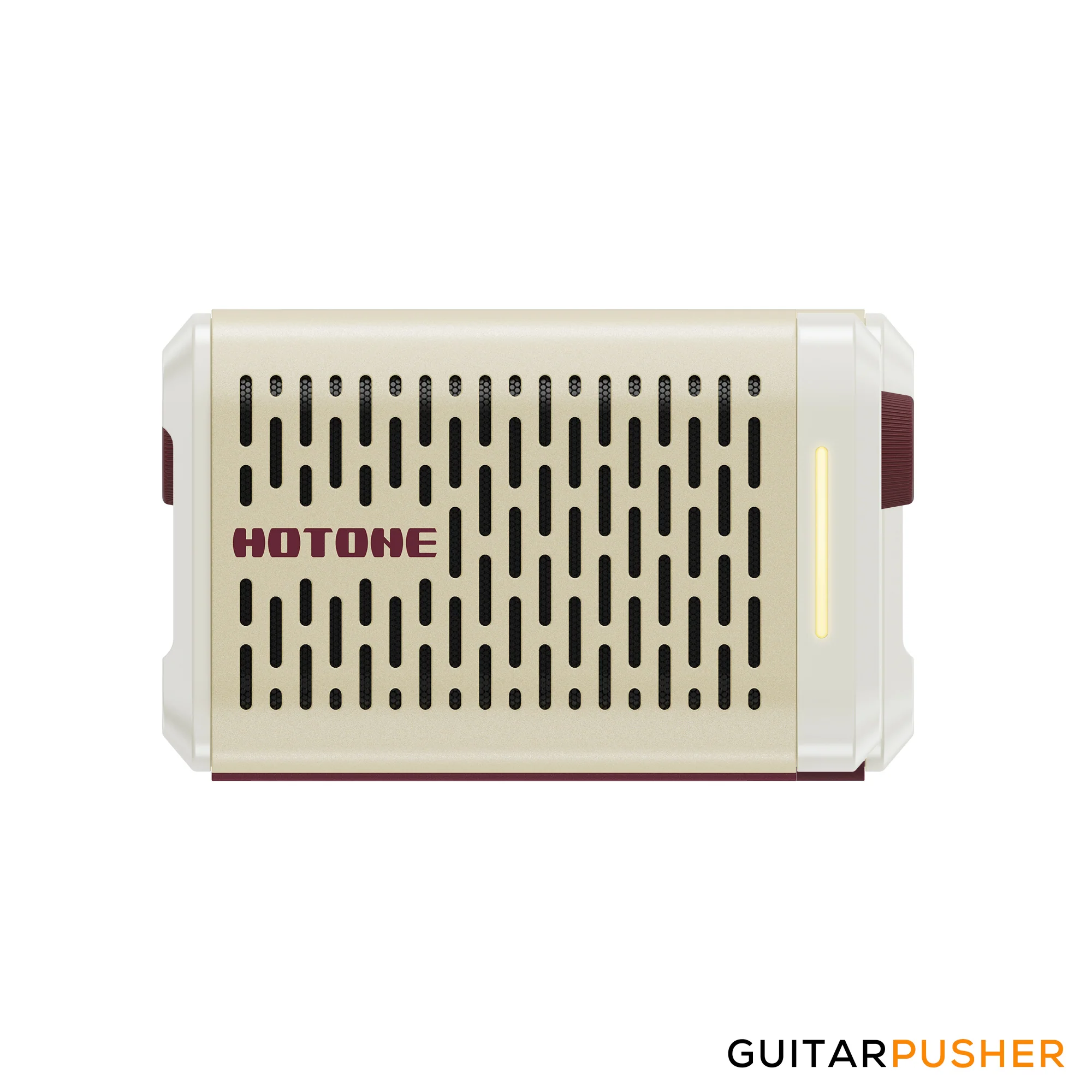 Hotone AP-5WH Pulze Mini Bluetooth, Battery Equipped 5-Watt Modeling Amplifier - White - Image 3