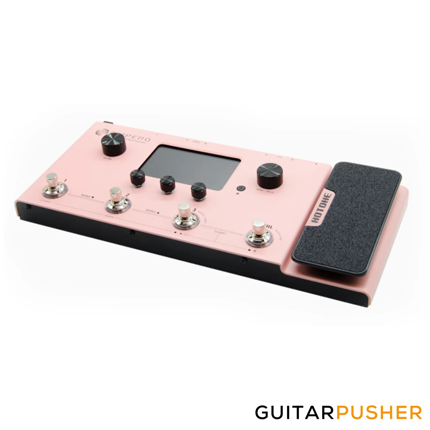 Hotone MP-100PK Ampero Amp Modeler & Multi-Effects Processor (Pink) - Image 2