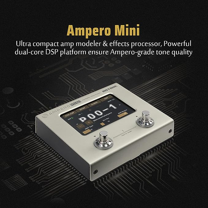 Hotone MP-50VN Ampero MINI Amp Modeler & Multi-Effects Processor - Vanilla - Image 6