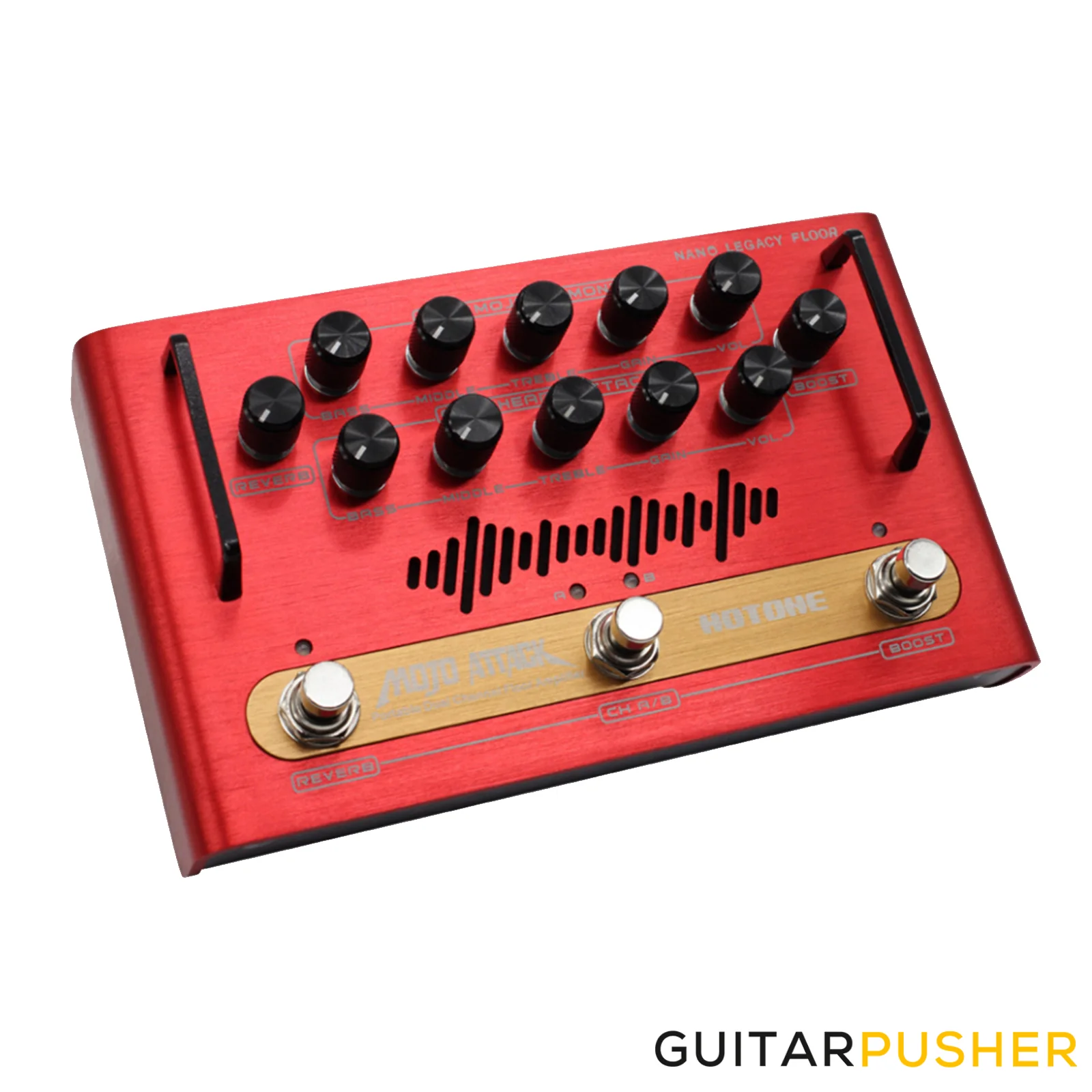 Hotone NLF-2 Nano Legacy Floor Series Mojo Attack Portable Dual Channel 75-Watt Floor Amplifier - Image 3