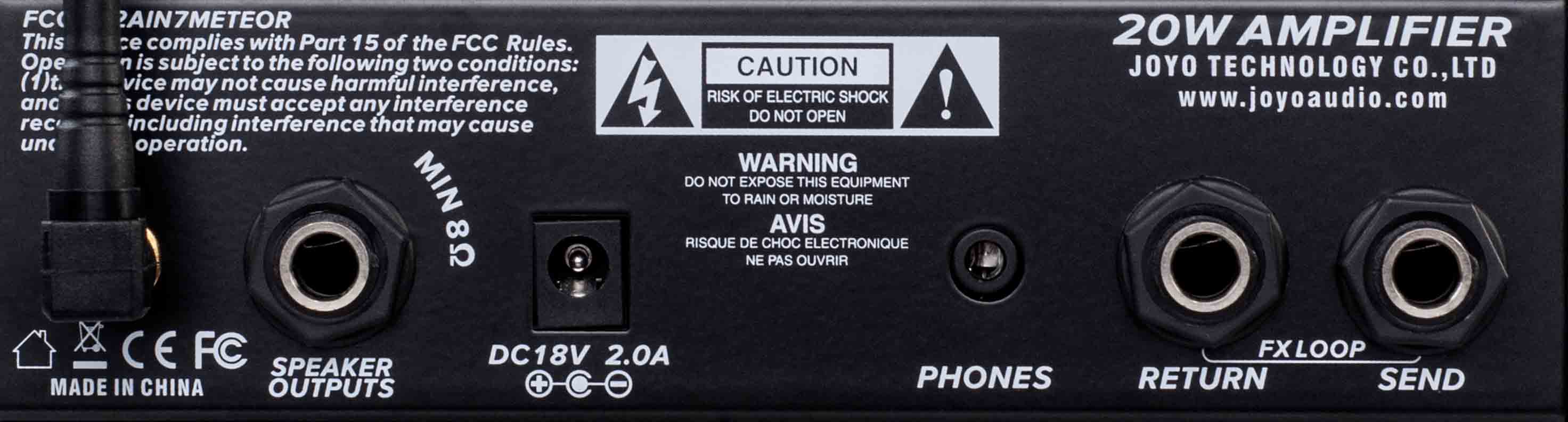 Joyo Bantamp Jackman Hot British Amp Head 20w - Image 6