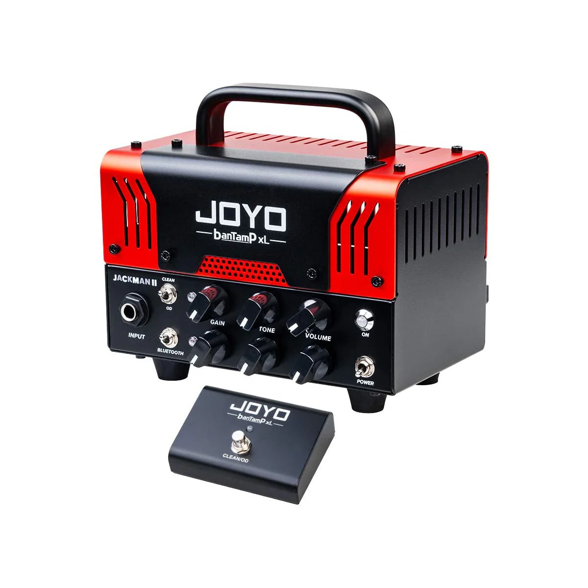 Joyo Bantamp XL Jackman II - Hot British Amp Head 20w (Red) - Image 4