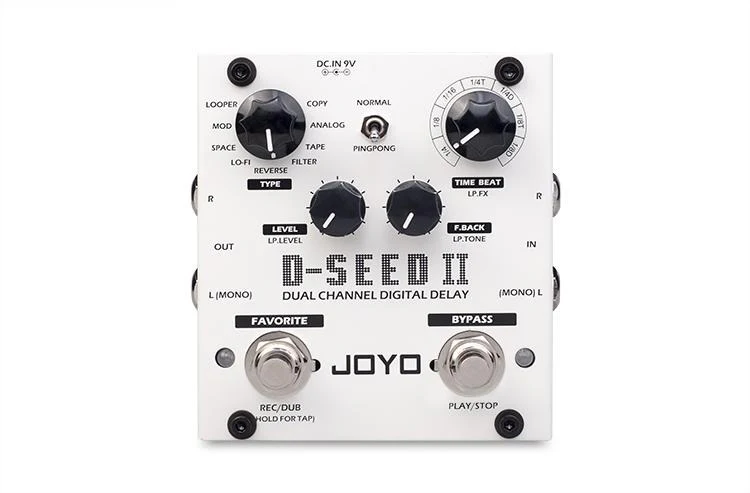 Joyo D-SEED II Delay Machine Effect Pedal - Image 2