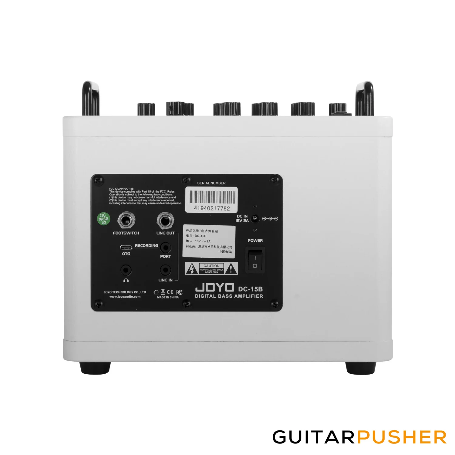 Joyo DC-15B 15W Digital Bass Combo Amplifier w/ Footswitch - Image 4