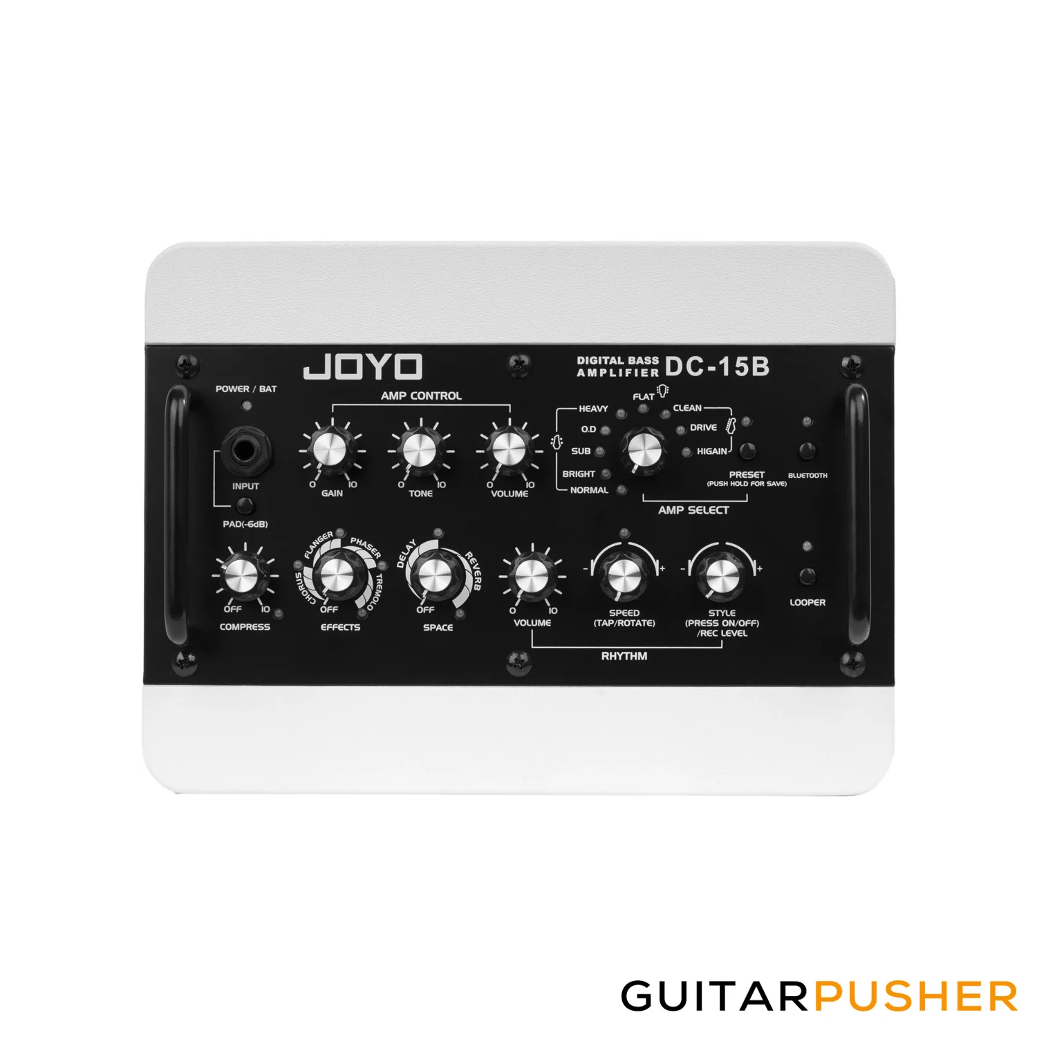 Joyo DC-15B 15W Digital Bass Combo Amplifier w/ Footswitch - Image 5