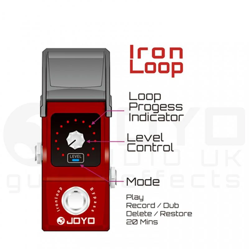 Joyo Iron Loop 20 minute Looper - Image 7