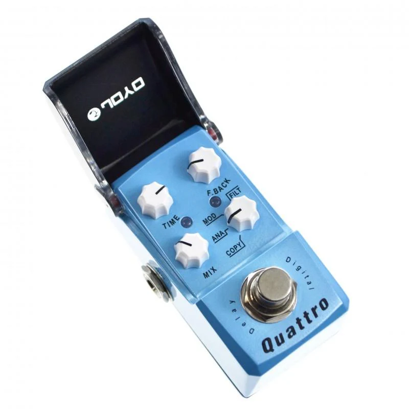 Joyo JF-318 Iron Man Quattro Delay 4 Mode Digital Analog Modulation Filter