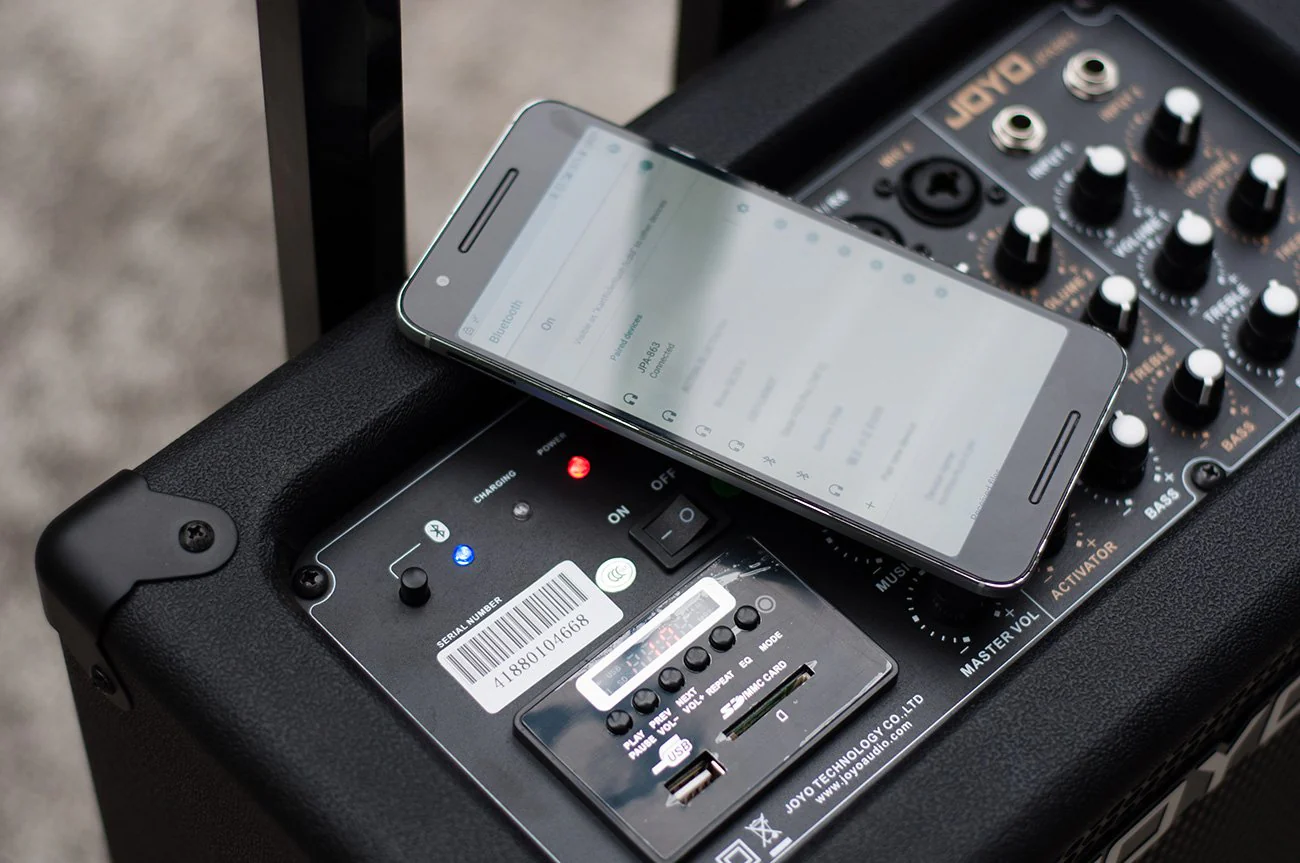 Joyo JPA-863 Portable PA with Wireless Handheld Microphone and Headset - Image 9
