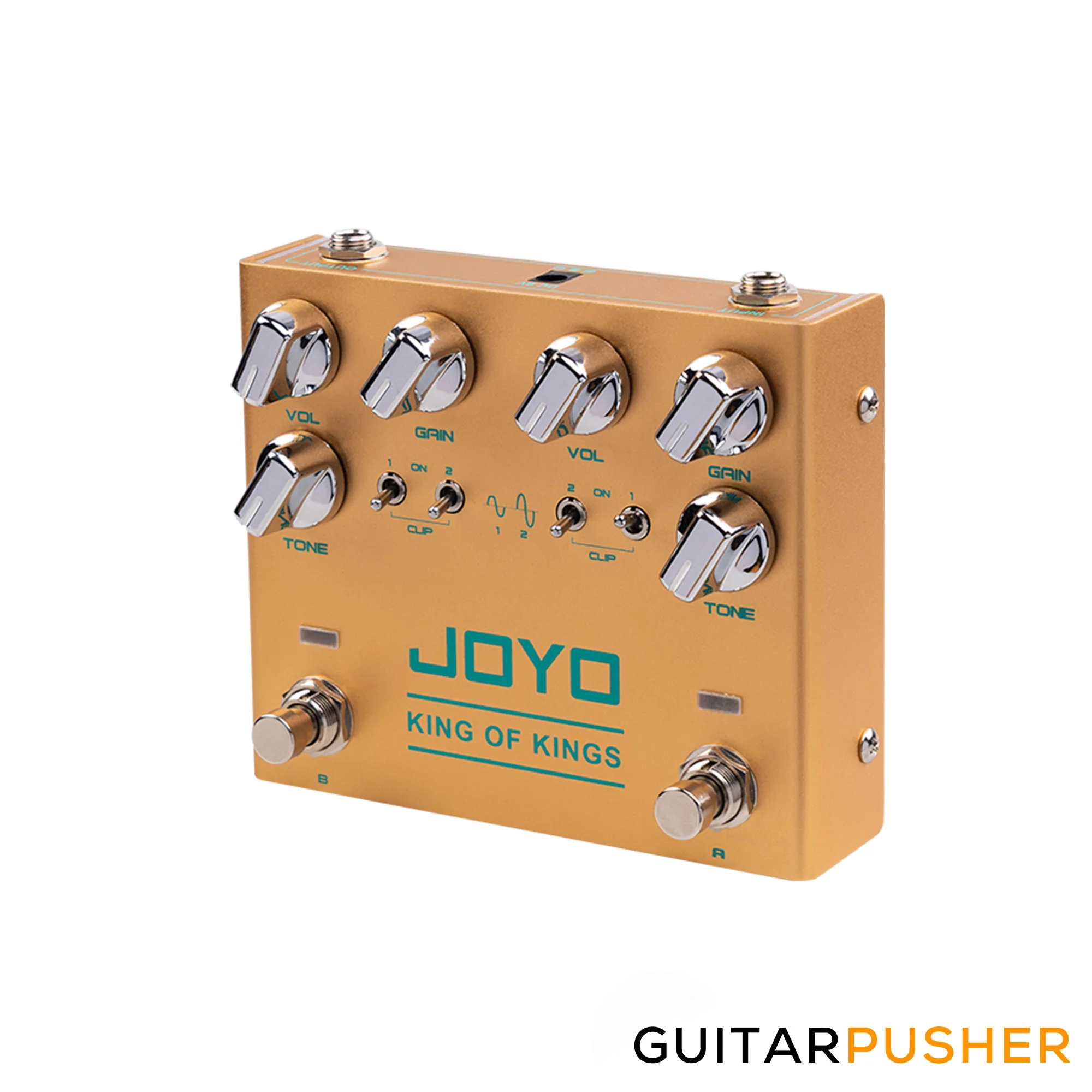 Joyo R-20 KING OF KINGS Vintage Overdrive Guitar Effect Pedal - Image 2