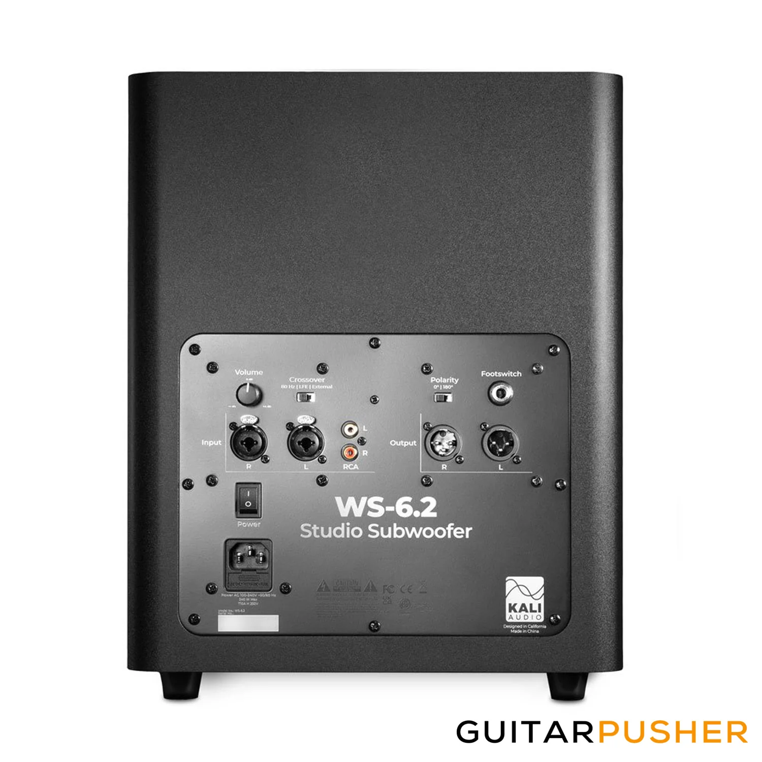 Kali Audio Watts Series WS-6.2 6.5" Powered Subwoofer (Black) - Image 4