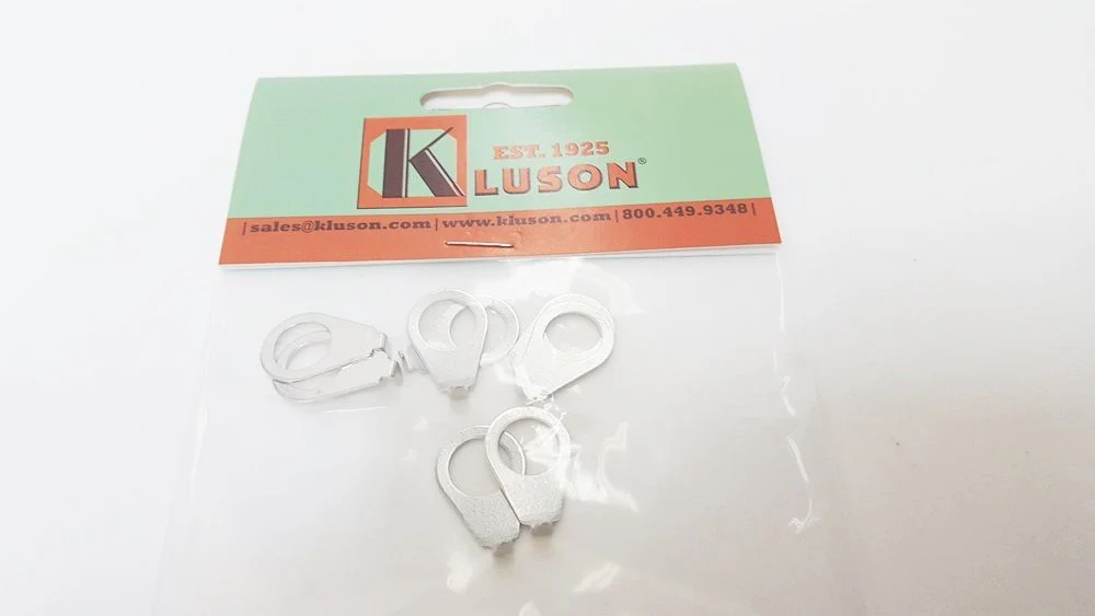 Kluson Knob Pointer 90 Degree Blunt Tip Steel Nickel - Image 2