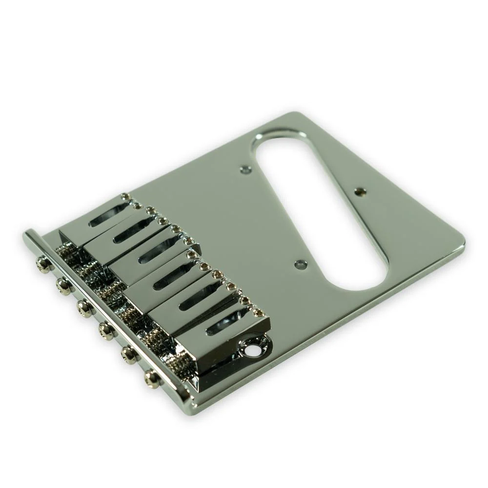 Kluson USA Contemporary Tele Bridge Steel Saddles - Image 2
