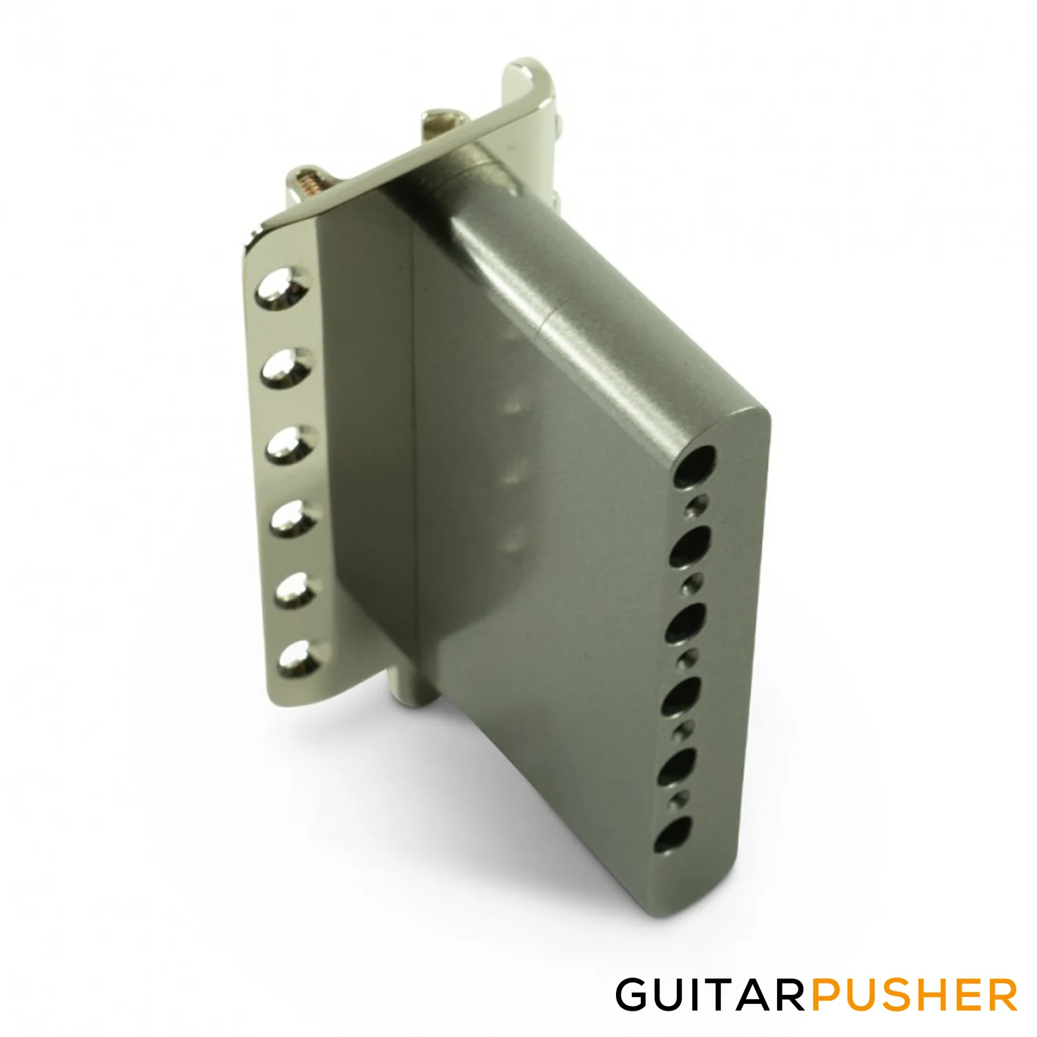 Kluson Vintage Steel Block Tremolo Bridge (Gold) - Image 2