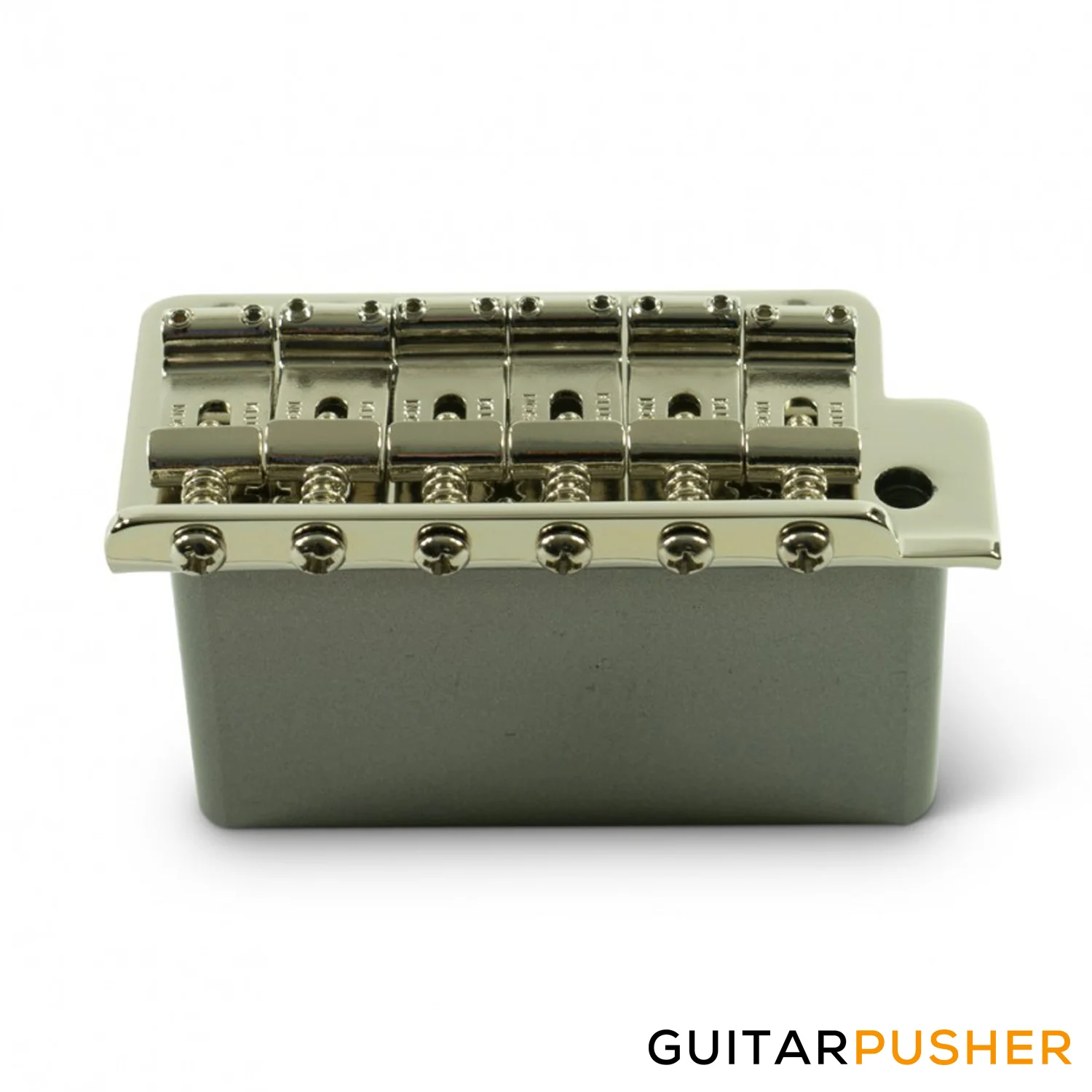 Kluson Vintage Steel Block Tremolo Bridge (Gold) - Image 3