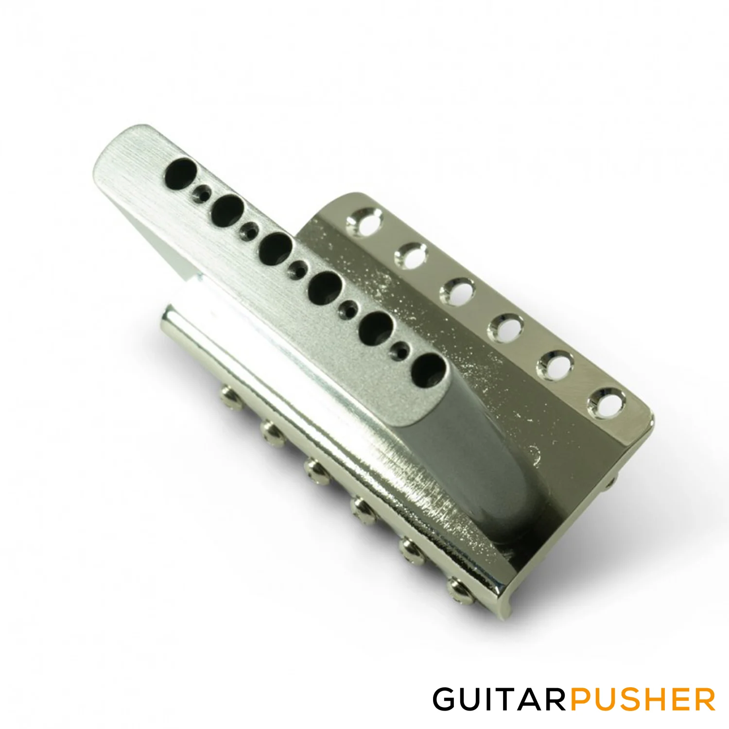 Kluson Vintage Steel Block Tremolo Bridge (Gold) - Image 4