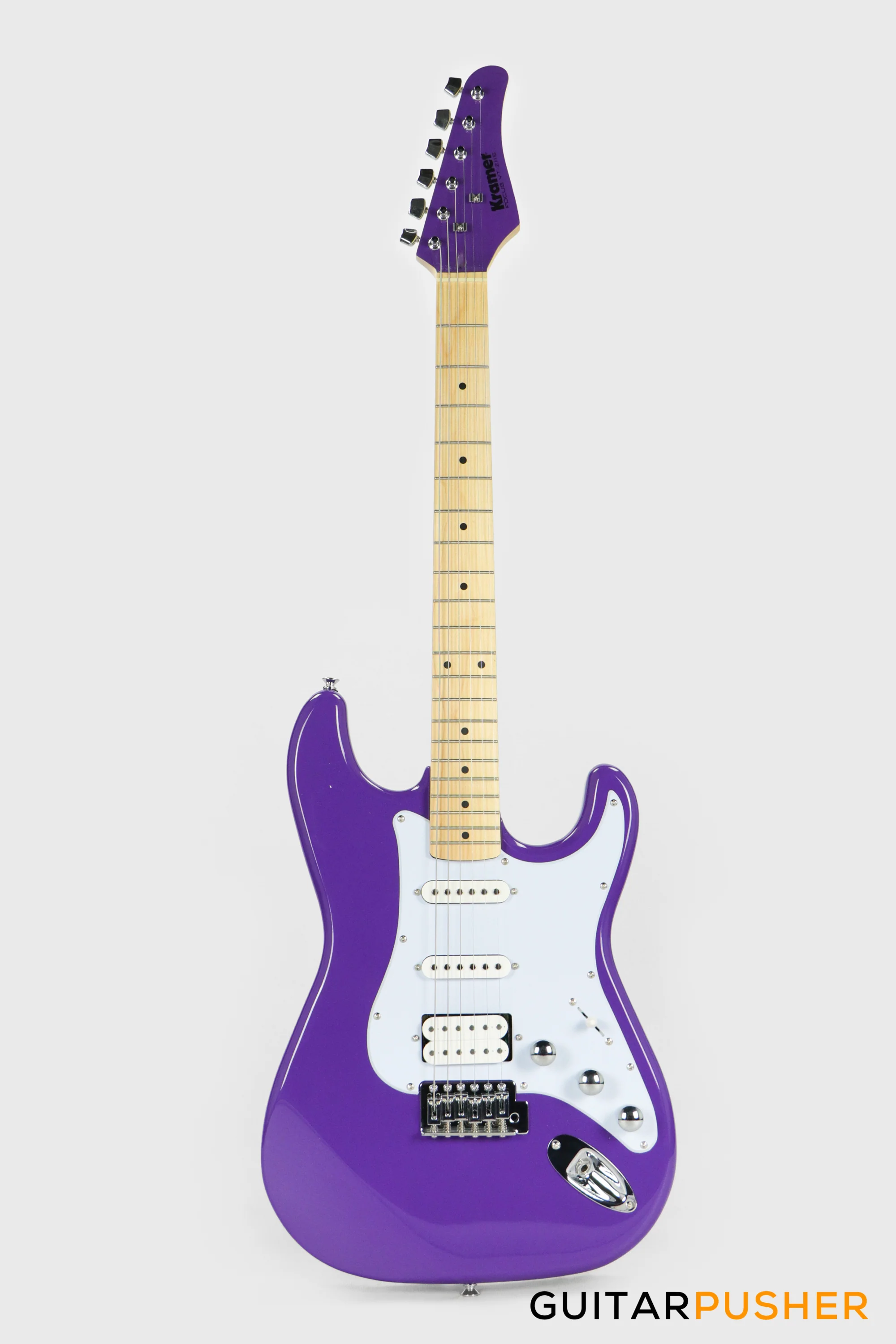 Kramer Focus VT-211S Electric Guitar - Purple - Image 2