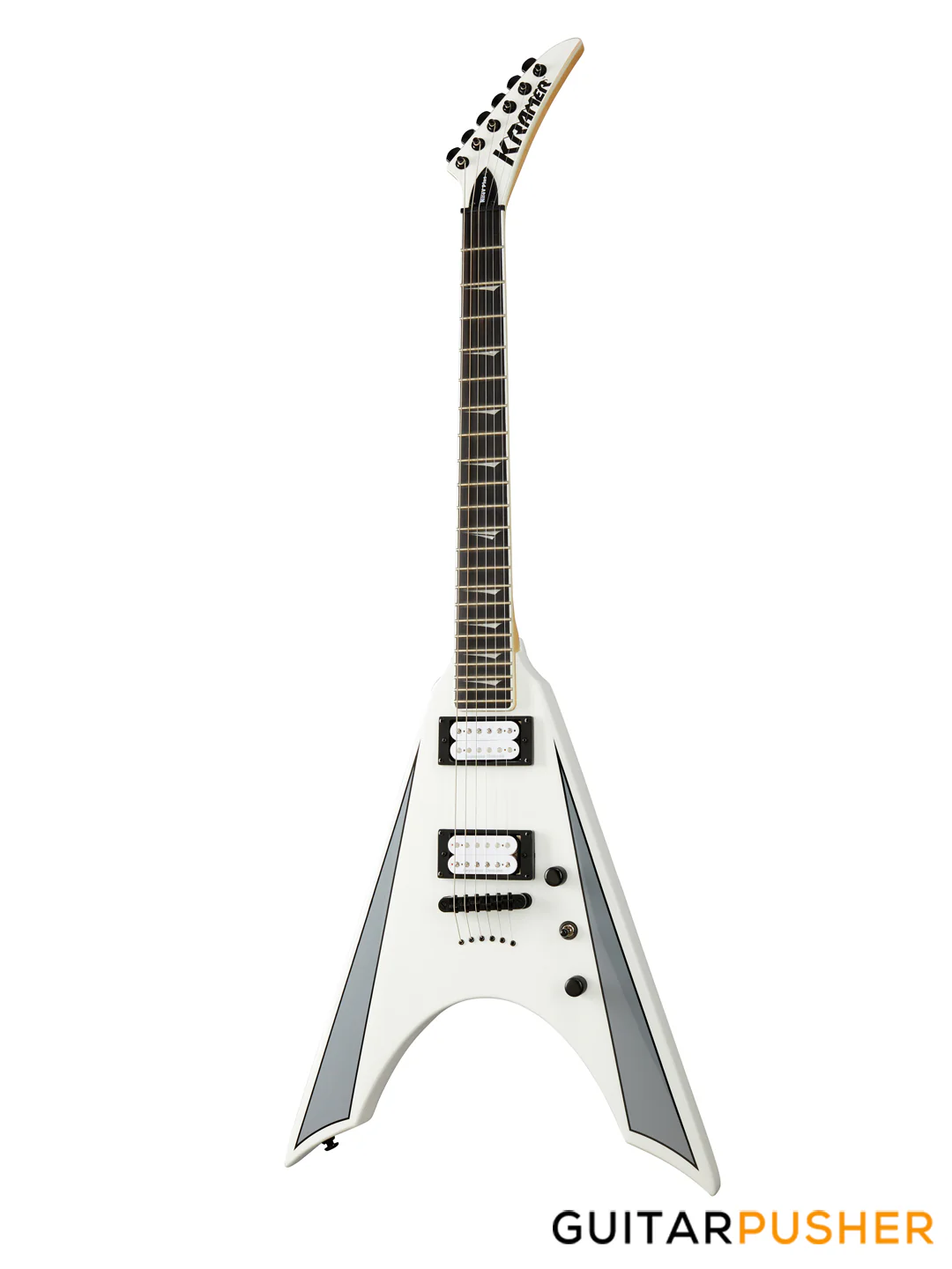 Kramer Nite-V Plus Electric Guitar - Alpine White - Image 2