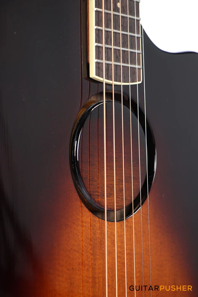 L.R. Baggs AEG-1 Sitka Spruce Top Acoustic-Electric Guitar w/ HiFi Duet Pickup System - Sunburst - Image 2