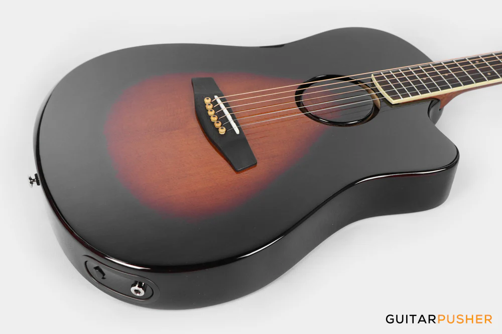 L.R. Baggs AEG-1 Sitka Spruce Top Acoustic-Electric Guitar w/ HiFi Duet Pickup System - Sunburst - Image 7