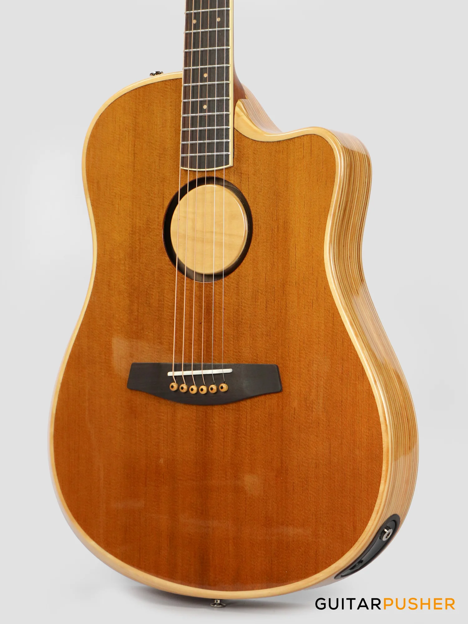 L.R. Baggs AEG-1 Torrefied Sitka Spruce Top Acoustic-Electric Guitar w/ HiFi Duet Pickup System - Image 9