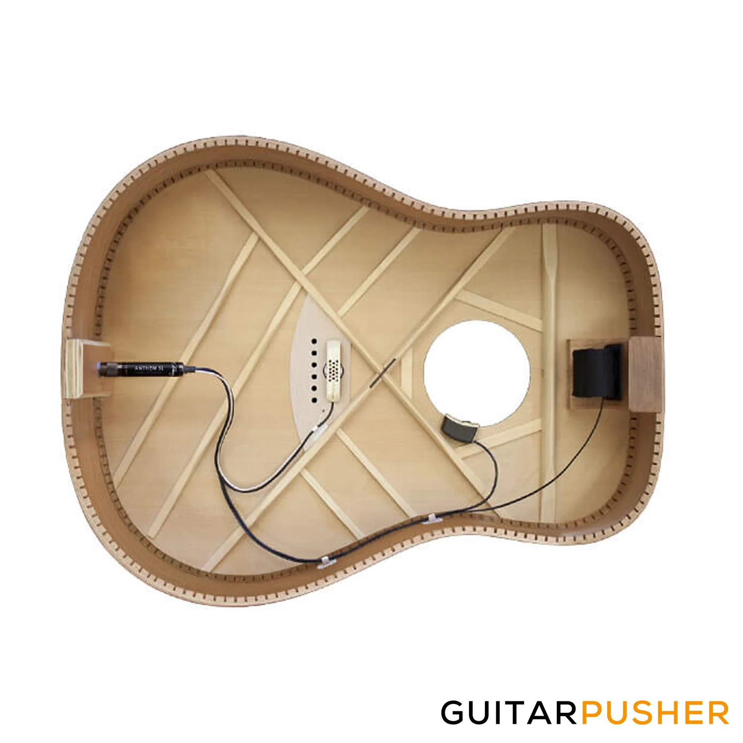 L.R. Baggs Anthem SL-C Soundhole Microphone/Undersaddle Classical Guitar Pickup - Image 2