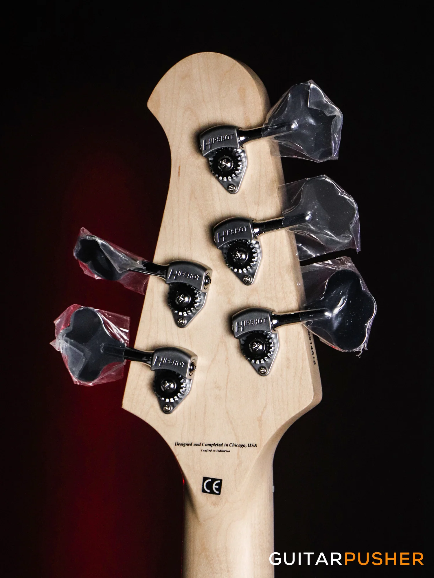 Lakland Skyline Series 55-02 Deluxe 5-String Bass (Black) - Image 4