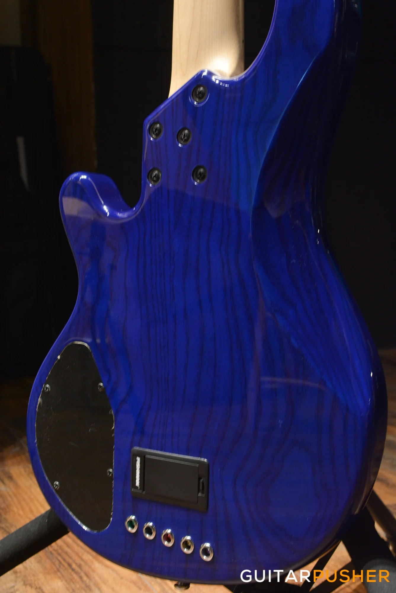 Lakland Skyline Series 55-02 Deluxe 5-String Bass (Trans Blue) - Image 16