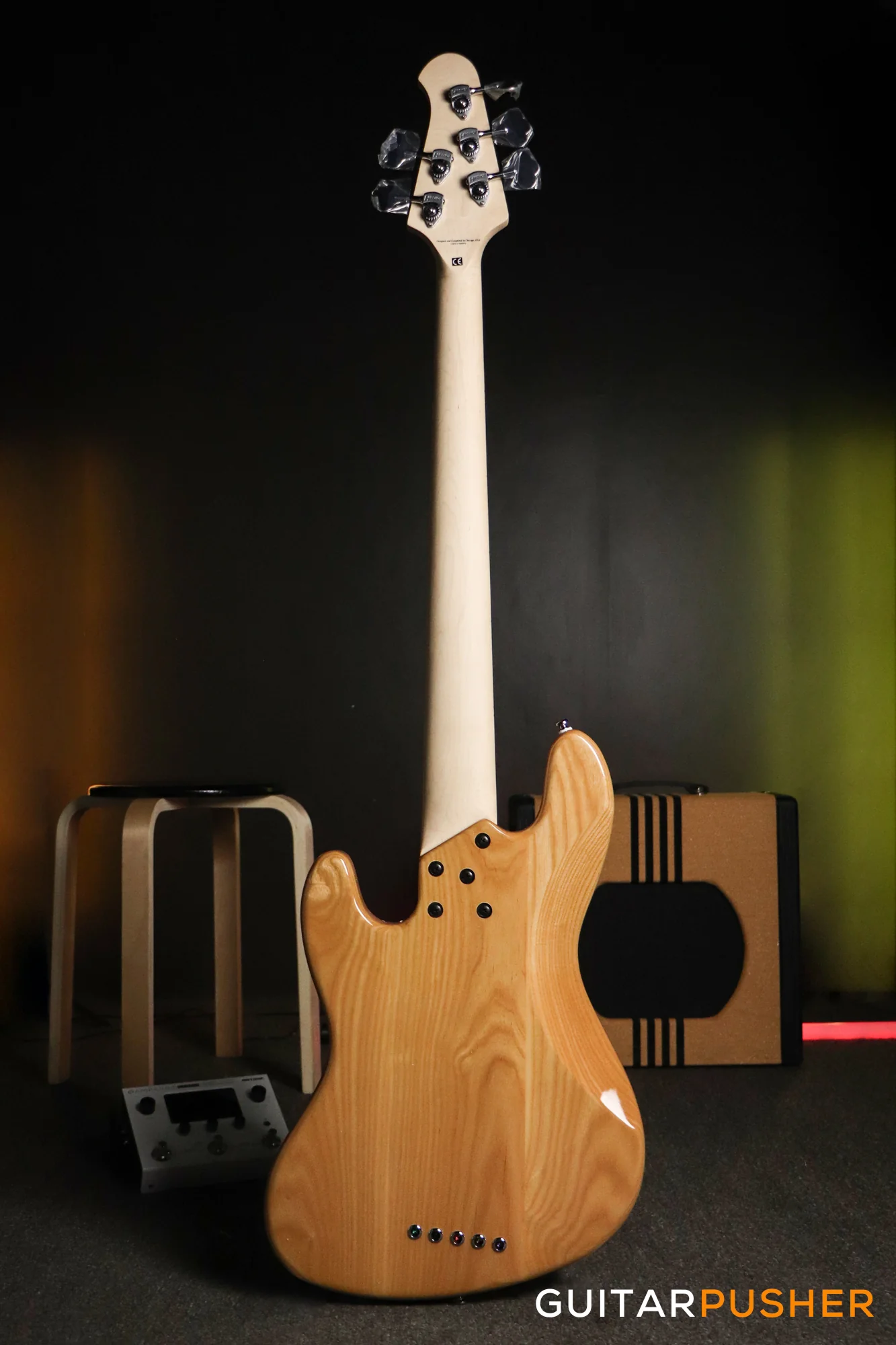 Lakland Skyline Series 55-60 "Vintage J" 5-String JB Bass (Natural) - Image 7