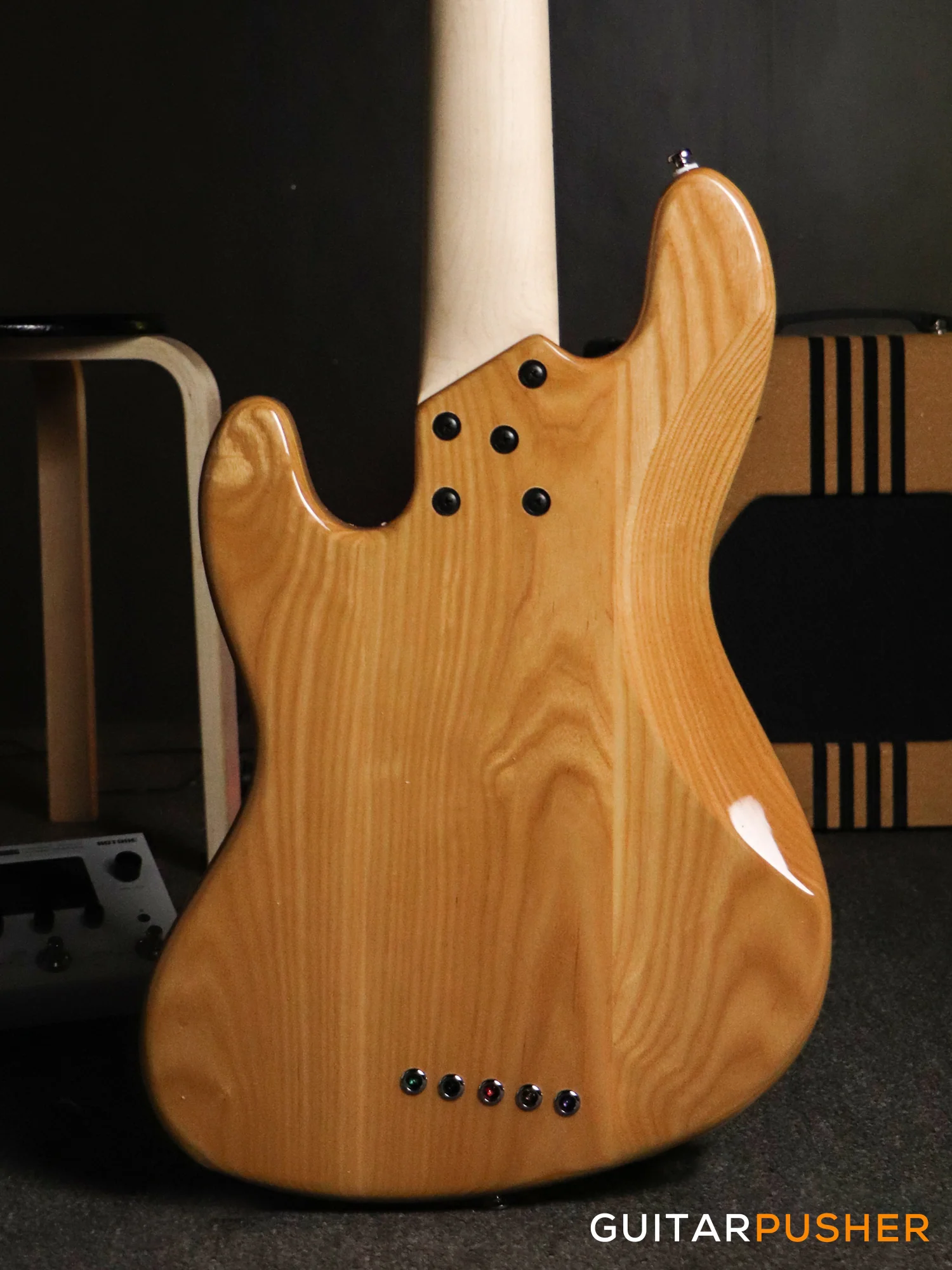 Lakland Skyline Series 55-60 "Vintage J" 5-String JB Bass (Natural) - Image 8