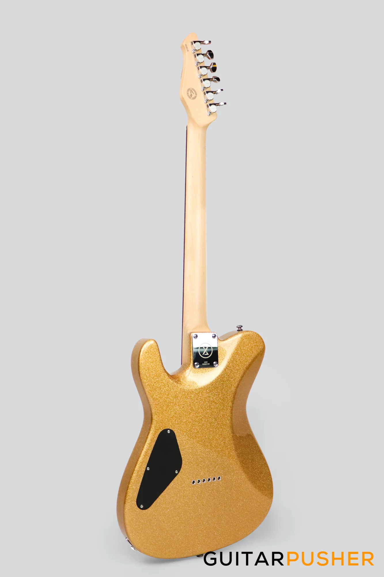 Leeky Golden Era T20-GE T Style Electric Guitar - Gold - Image 10