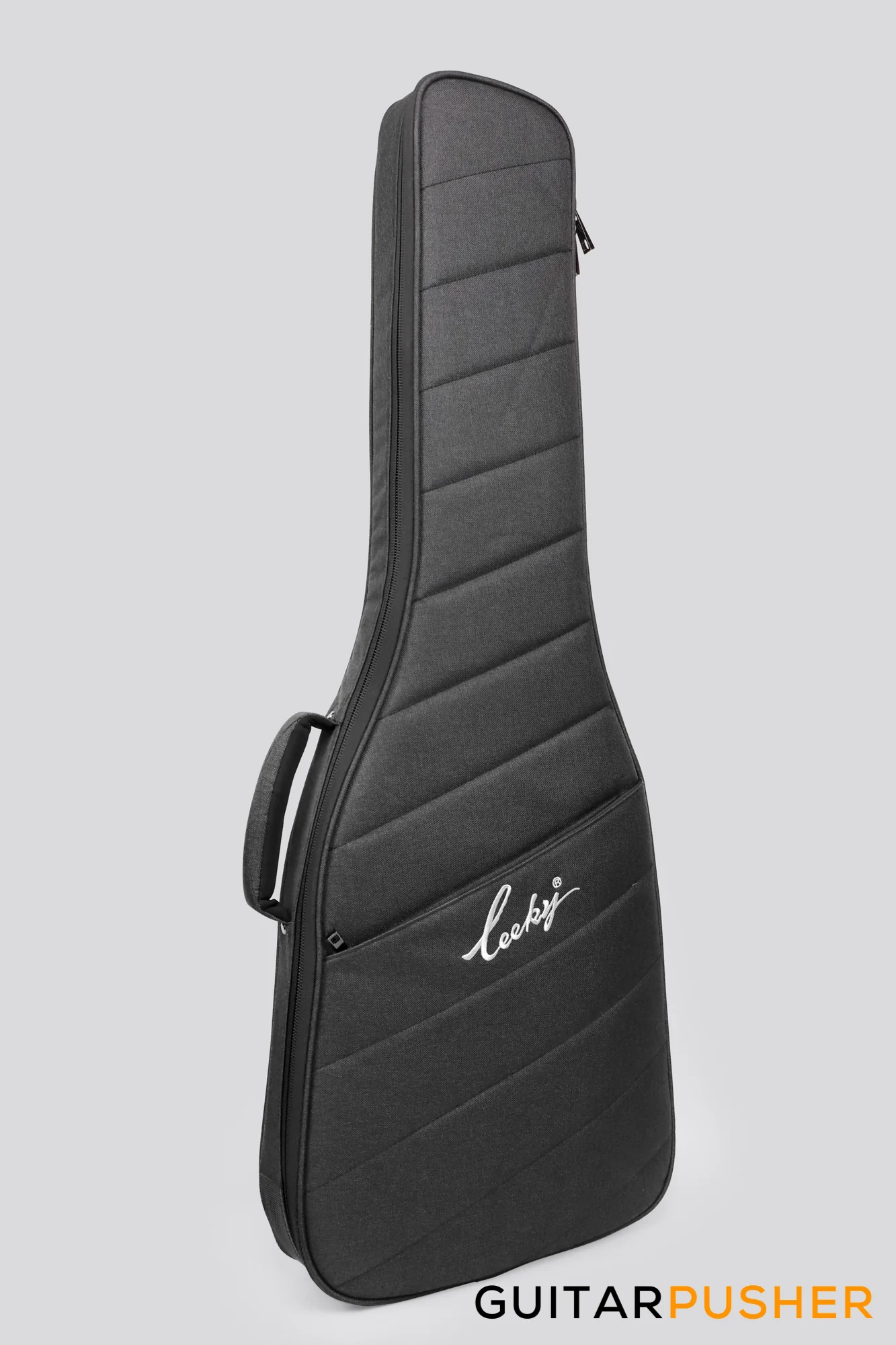 Leeky L-Series L25 S Style Electric Guitar (Flamed Maple Top/Rosewood Fingerboard) - Transblack - Image 14