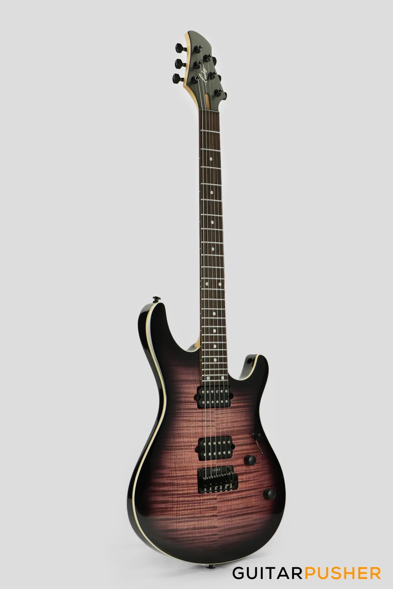 Leeky R-Series R15 S Style (Rosewood Fingerboard) - Purple Burst - Image 4